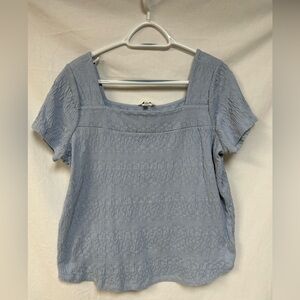 Lucky Brand Light Blue Top. Size Medium
